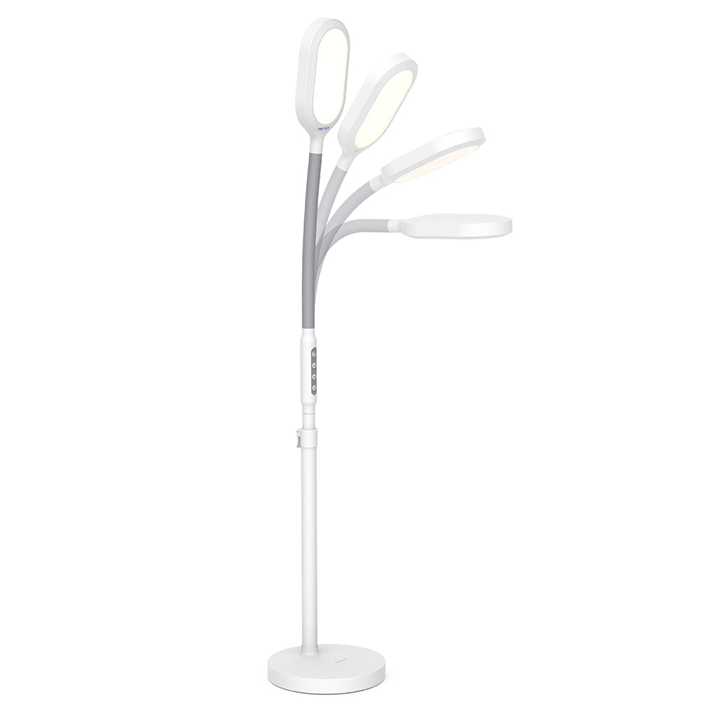 Verilux® HappyLight® Duo - 2-in-1 Light Therapy & Task Floor Lamp